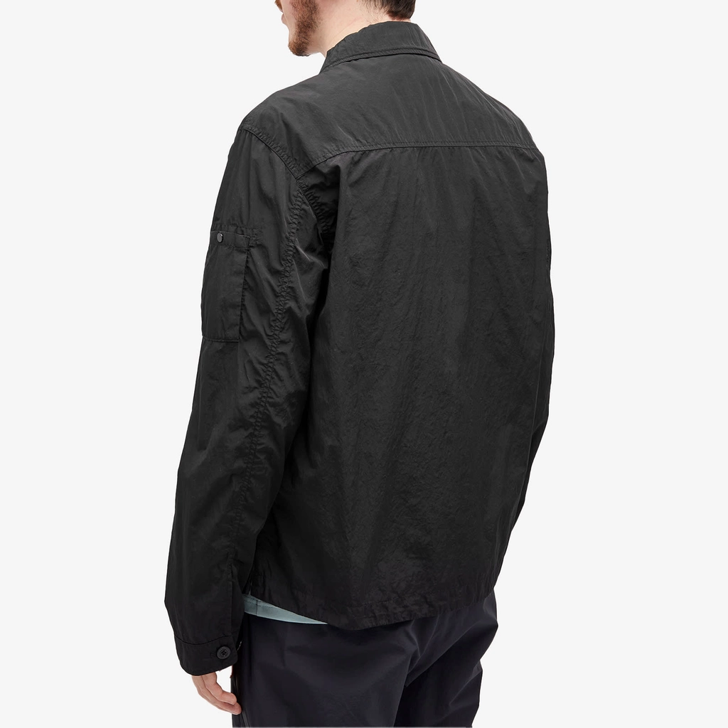 CP Company Men's Chrome-R Pocket Overshirt Black